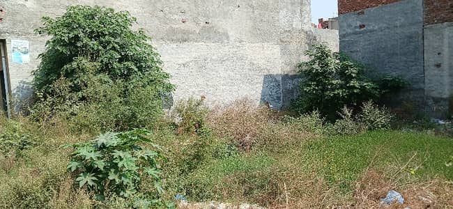 6 marla Residential plot for sale in Ghous garden phase 3 sky land canal road Lahore