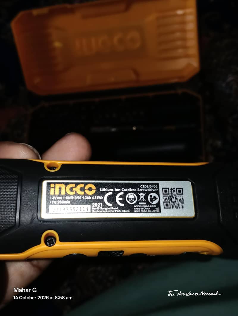 Recharge able secure driver 4