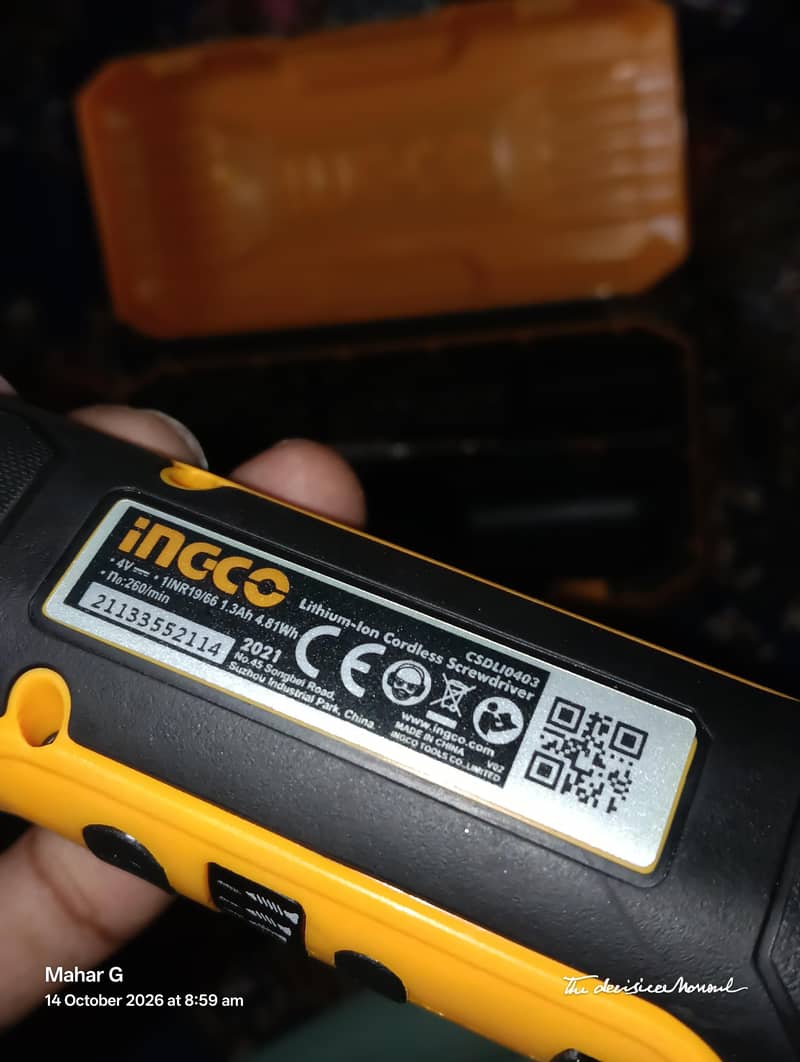 Recharge able secure driver 5