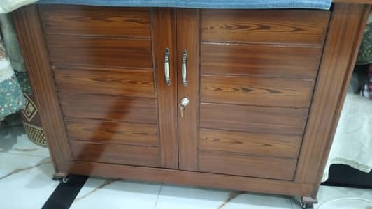 Wooden  irontable