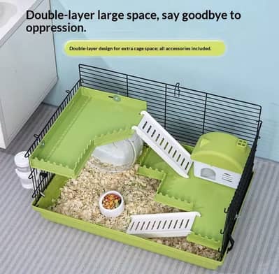 hamster luxury cage extra large and high quality