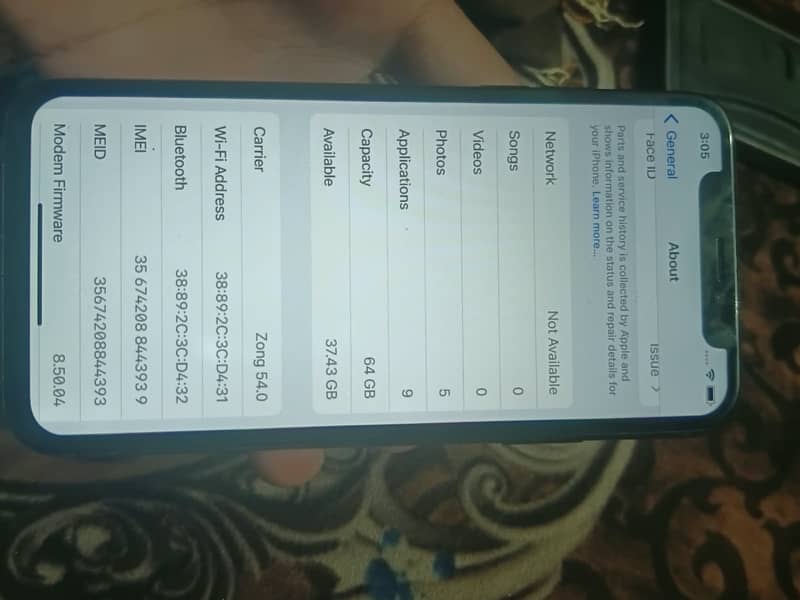 Apple iPhone X 5