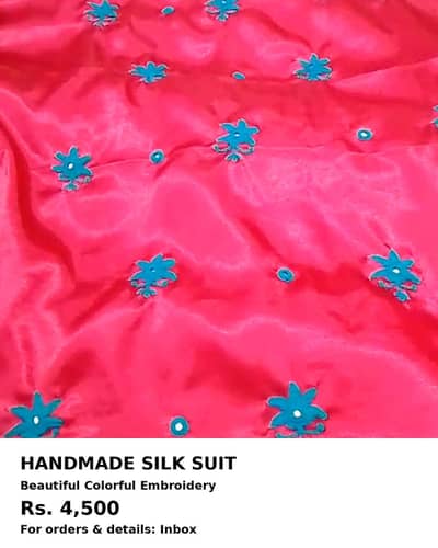 silk sot handmade