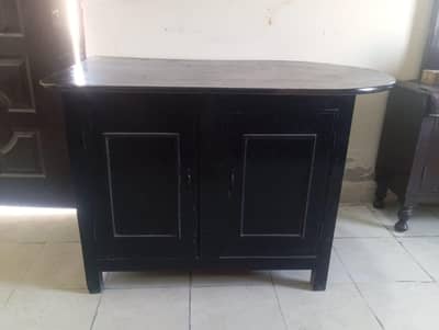 Wooden Iron Stand