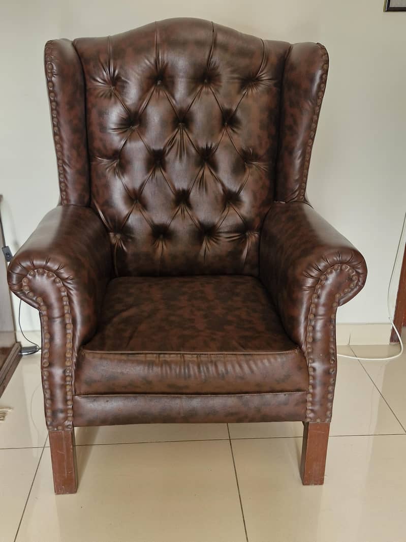2 high back chairs 0