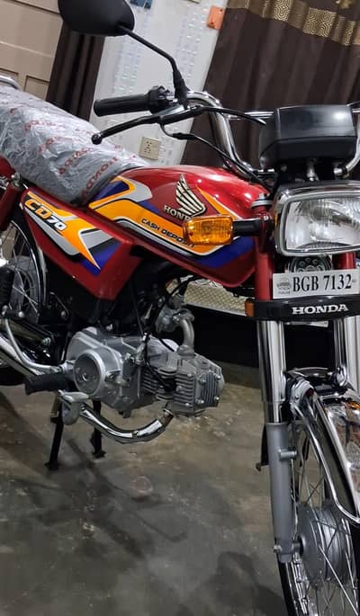 Honda CD 70  Model 2025  All Panjab Number  Bio Available  Price Fainl