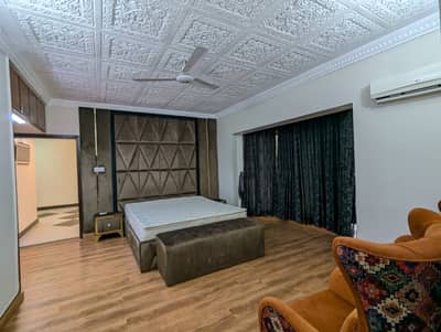 FOR RENT Fully Furnished 5-Bedrooms Double Storey House & Solar Penal Installed F_6/1