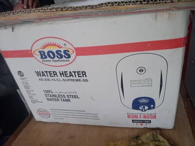 Boss electric gyser