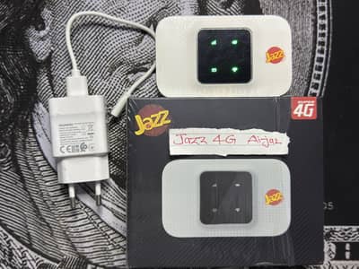 Jazz 4G Cloud WiFi Device - PTA Approved- Box & Charger