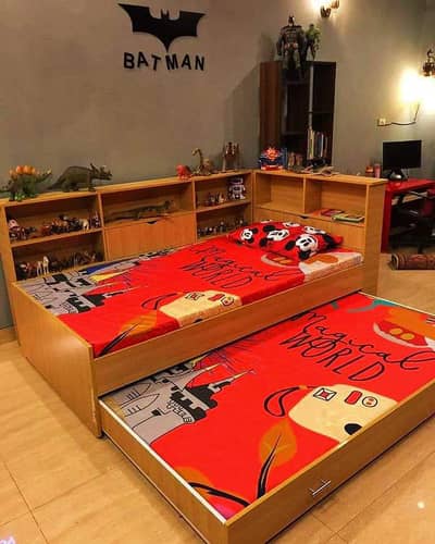 Bunk bed | Kid wooden bunker bed | Baby bed | Double bed | Triple bed