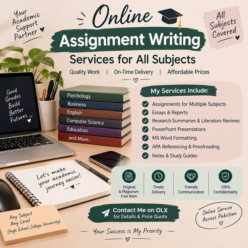 Online Assignment Writing & Formatting Services 3