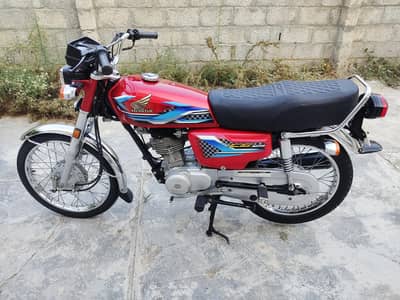 Honda CG125 Model 2024 All Punjab Number