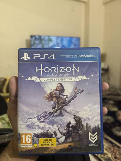 Playstation game horizon zero dawn