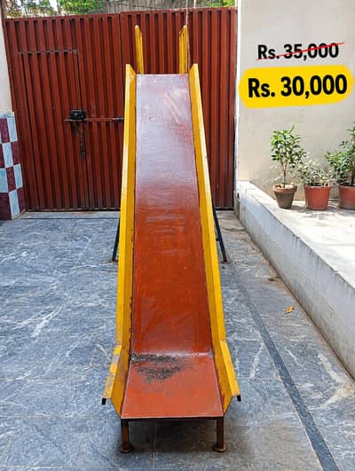 Heavy Iron Kids Playground Slide for Sale – 16 Gauge Iron Sheet