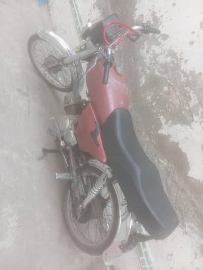 70cc bike urgent sale