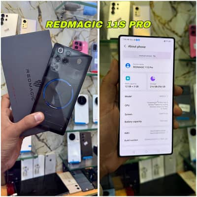  REDMAGIC 11S PRO — 12GB RAM + 256GB STORAGE 