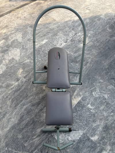 Slim Line Power Sit-Up Bench – Abdominal Exercise Machine