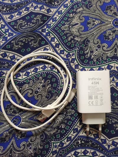 Infinix Hot 60 Pro Original Charger with Original Cable