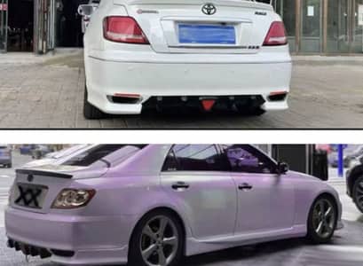 Mark x platic bodykit with diffuser light