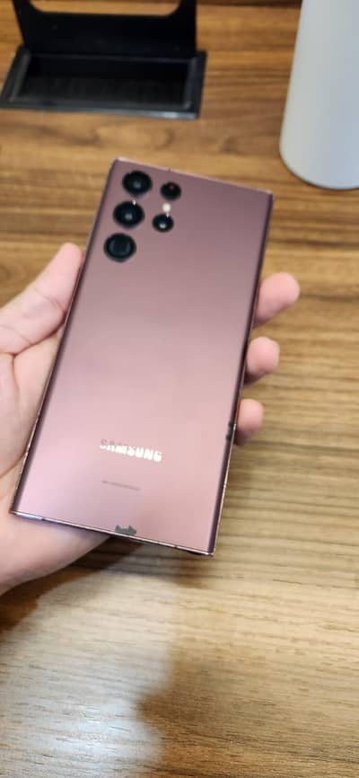 Samsung Mobile S22 Ultra online pta approved 128 gb exchange possible