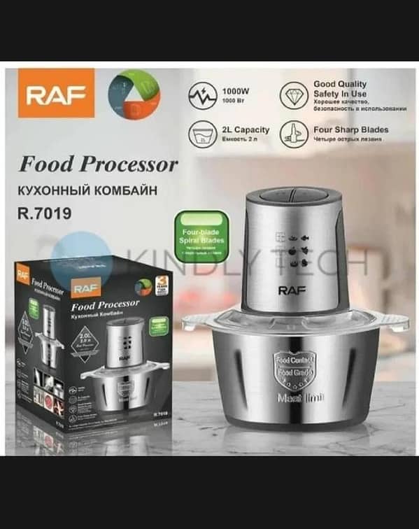 T  5 Blades Stainless Steel 5 Speeds 5 Liters Big Capacity Electric Meat Grinder Food Processor Chopper Mincer Compact Body Design Beautiful Durable