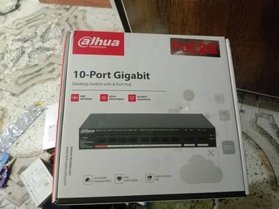 Dahua 10 port giga bit Networking switch For sale (0300/4149583)