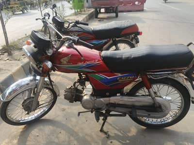 Honda CD 70cc model 2013  for sale