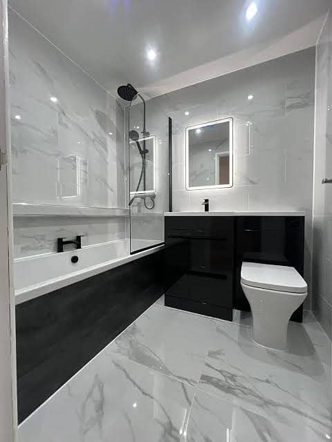 WOOD WORK/CONSTRUCTON WORK// INTERIOR//TILE WORK 11