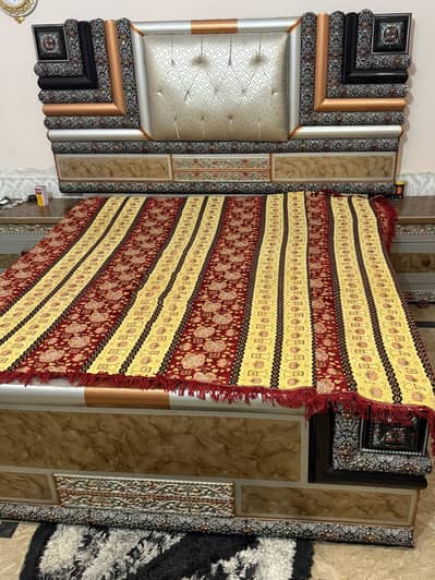 Bed for sale with premium quality wood