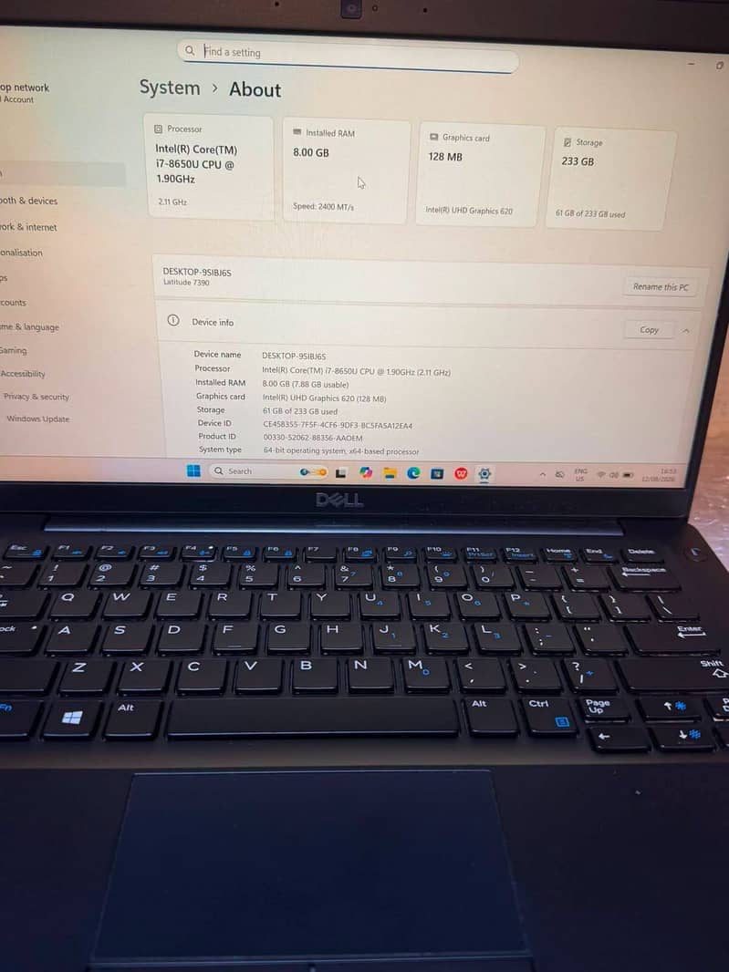 DELL کاروبار اور آفیشل کام کے لیے بہترین لیپ ٹاپ - بالکل نئ 0