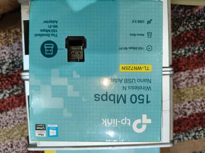 TP-Link TL-WN725N 150Mbps Nano USB WiFi Adapter - With Box