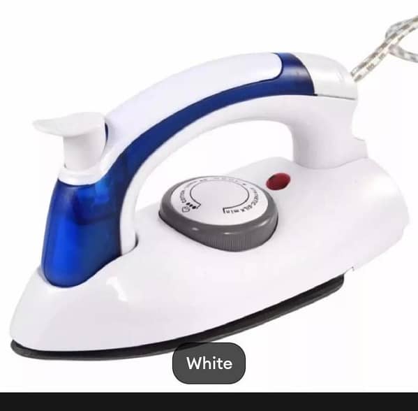 T  Travel Deluxe Foldable Steam and Dry Iron Light weight 700 watts