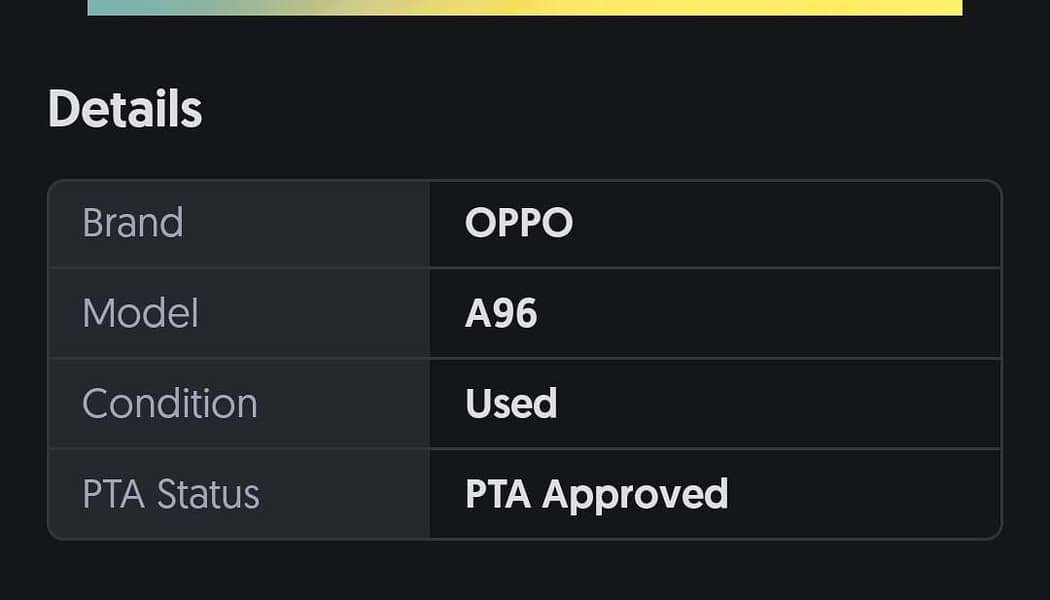 OPPO A96 5