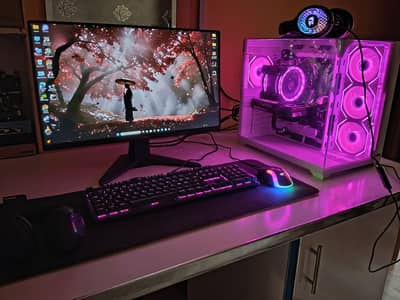 i5 13400F RTX 4060 16GB DDR5 Gaming PC + MSI G255F Monitor