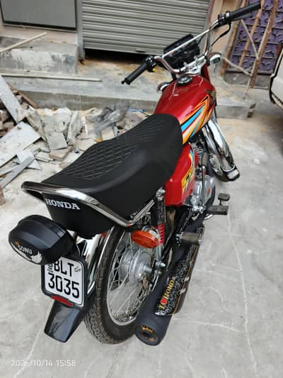 honda 125 590 km use