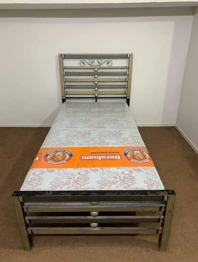 Single Bed with Mattress