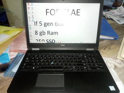 Dell  i5 6th generation 8 gb ram 260 SSD