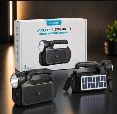 MP3 solar with light