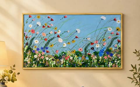 Hand made acrylic painting on canvas