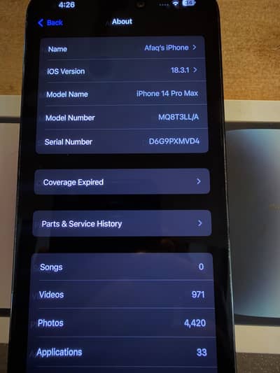 Apple iPhone 14 Pro Max