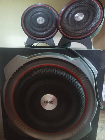 XPOD Bluetooth woofer speakers