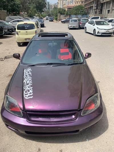 modified civic available for self drive daily weekly