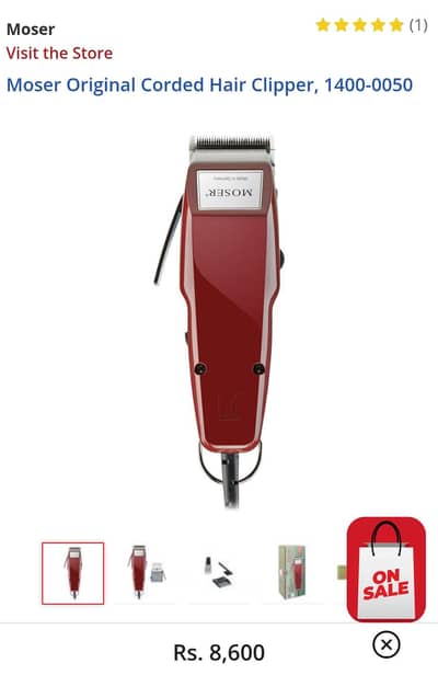 MOSER TOP Imported Hair Machine