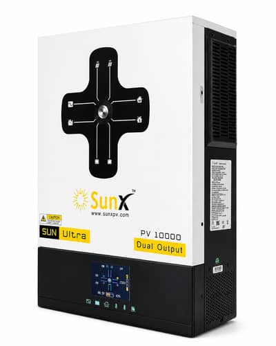 Sunx 8 kw hybrid inverter (sunultra) PV 10000W