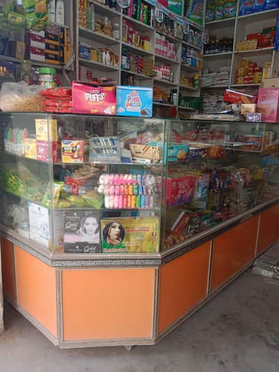 Mobile accessories, Bakery and cosmetics Counter