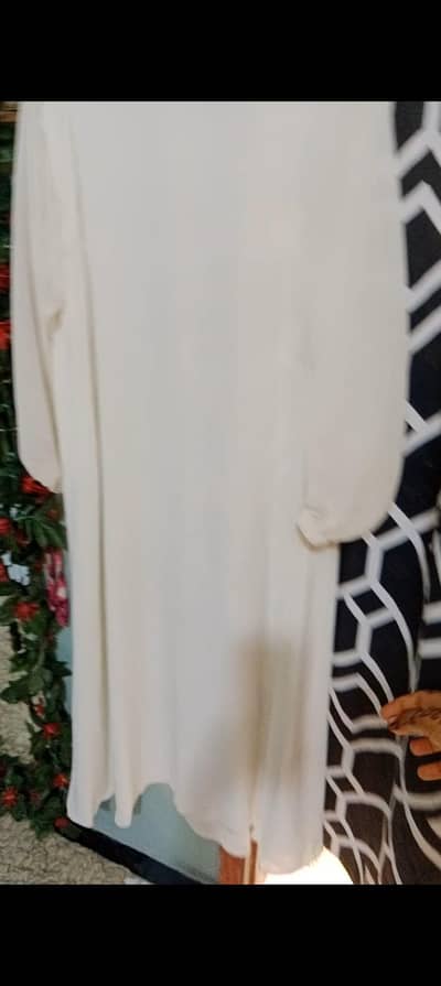cream colour abaya