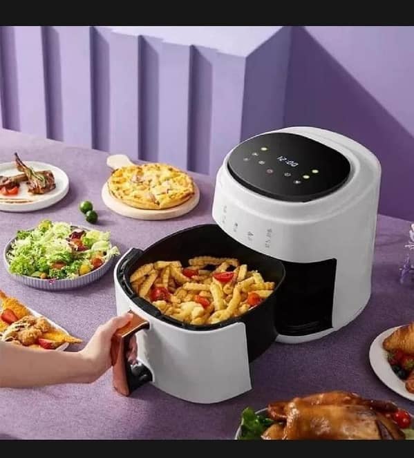 T  SILVER CREST AIR FRYER 8 LITRE JD689B 1400 Watts