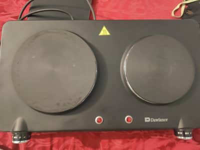 Electric Hot Plate DWHF 3021 B just one time use for check