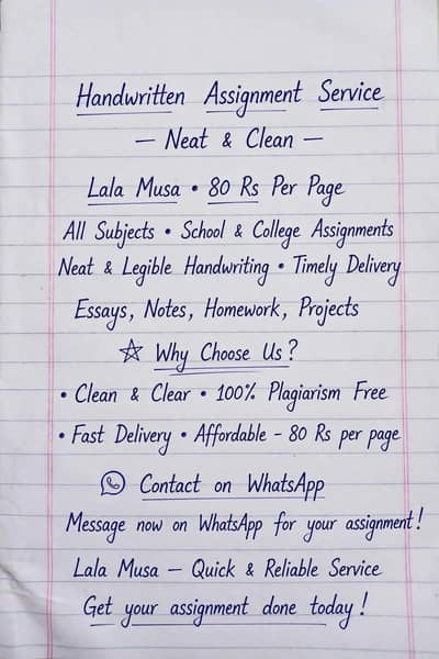 assignment writing