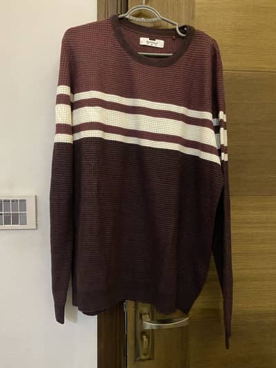Outfitters and fitted sweater